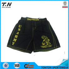 Shorts de luta MMA com bolso lateral esquerdo